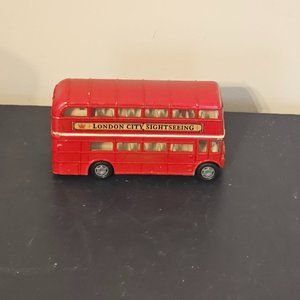 FEVA #61083 Diecast Die Cast London Sight Seeing England Double Decker Red Bus